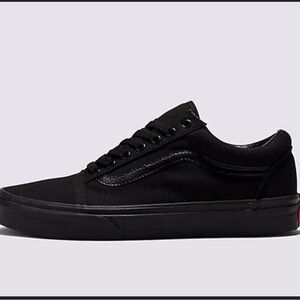 Vans black for men